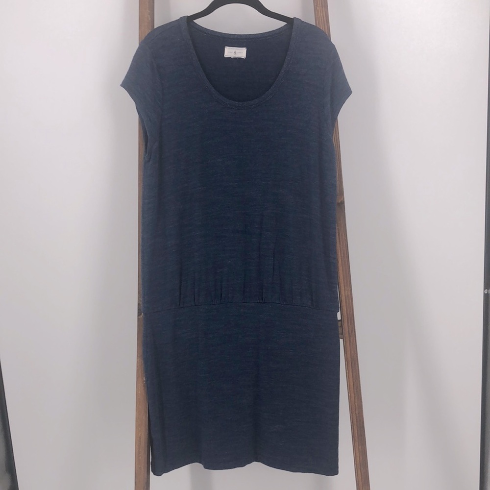 Lou & Grey Signature Soft Blouson Tee Dress sz L